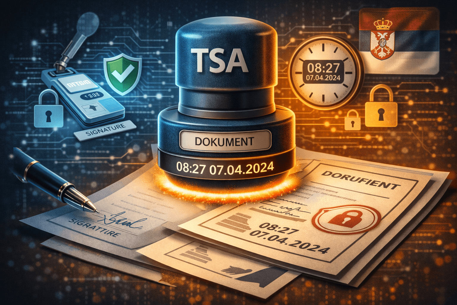 TSA vremenski žig: šta je, čemu služi i da li je potreban uz digitalni potpis