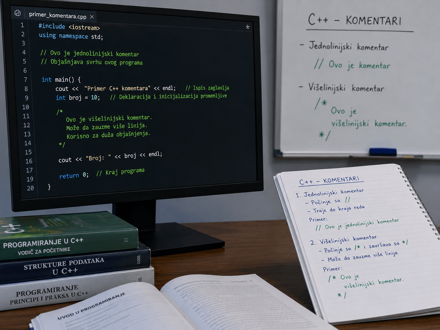 11. Komentari u C++ kodu