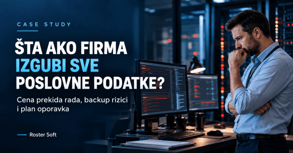Šta se dešava kada firma ostane bez svih poslovnih podataka?